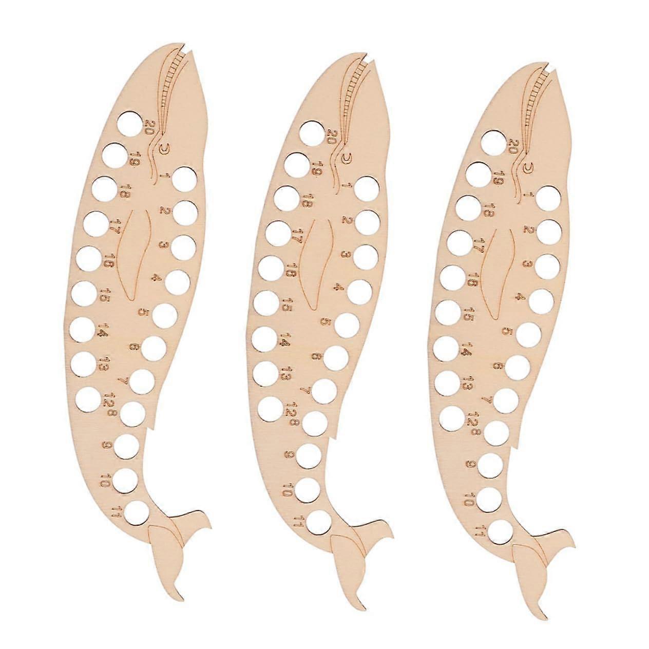 Whale Shape Thread Organizer with Plastic Embroidery Floss Bobbins for Sewing and Quilting