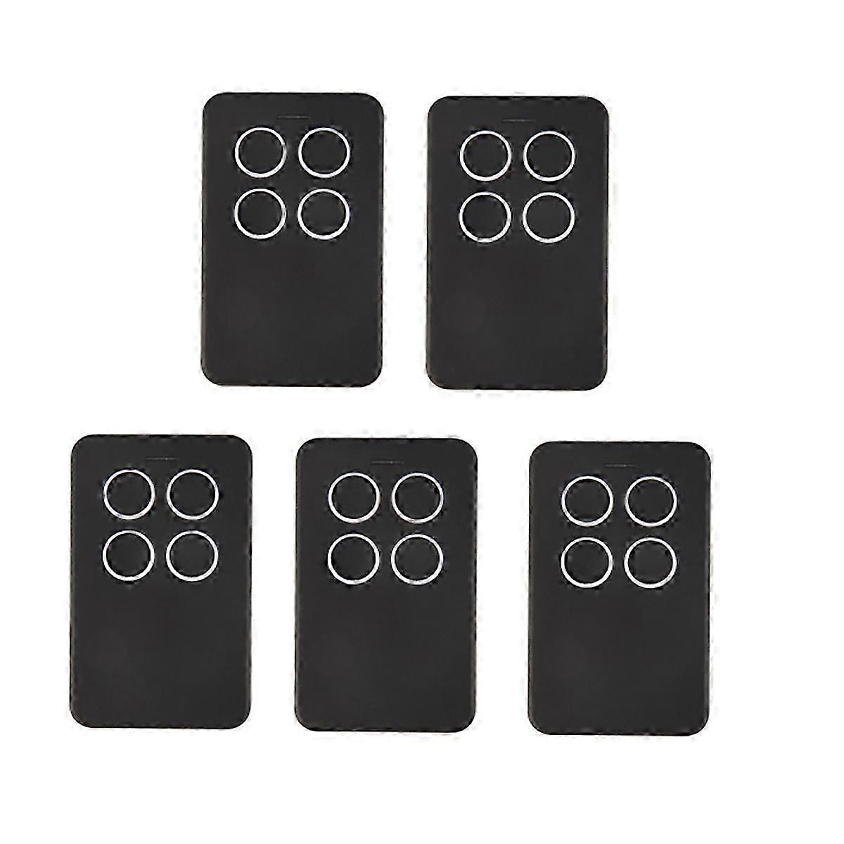 5pcs Universal Multifrequency Garage Remote Gate Remote Control 280-868MHZ for All Fixed Code and P