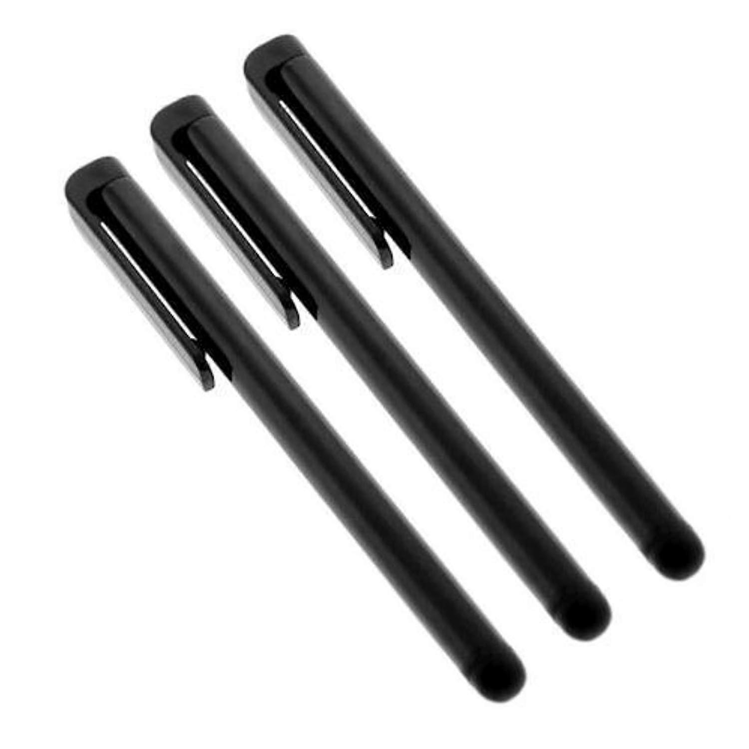 Capacitive Stylus Pen for ZTE Grand S Pro, Black Touchscreen Stylus 3 Pack with Precise Touch Control