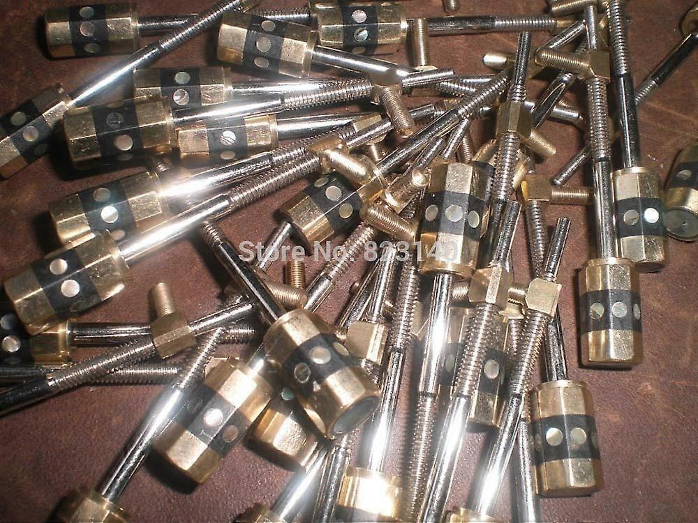 8 Pcs Violin Bow Screw Set 3/4 4/4 Model 002# for Quick Bow Maintenance and Easy Installation