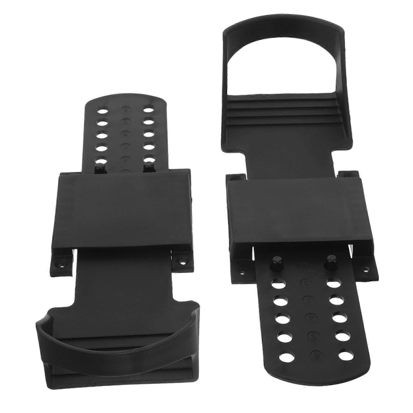 Rowing Machine Pedals Replacement with AntiSkid Surface for Indoor FullBody Workout Home Gym