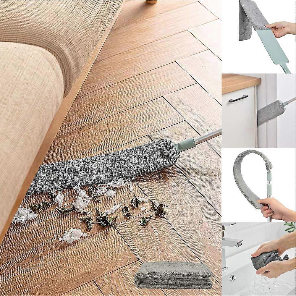 Under Appliance Duster Extendable 4055in Bendable Washable Microfiber Gap Cleaner for Sofa Bed