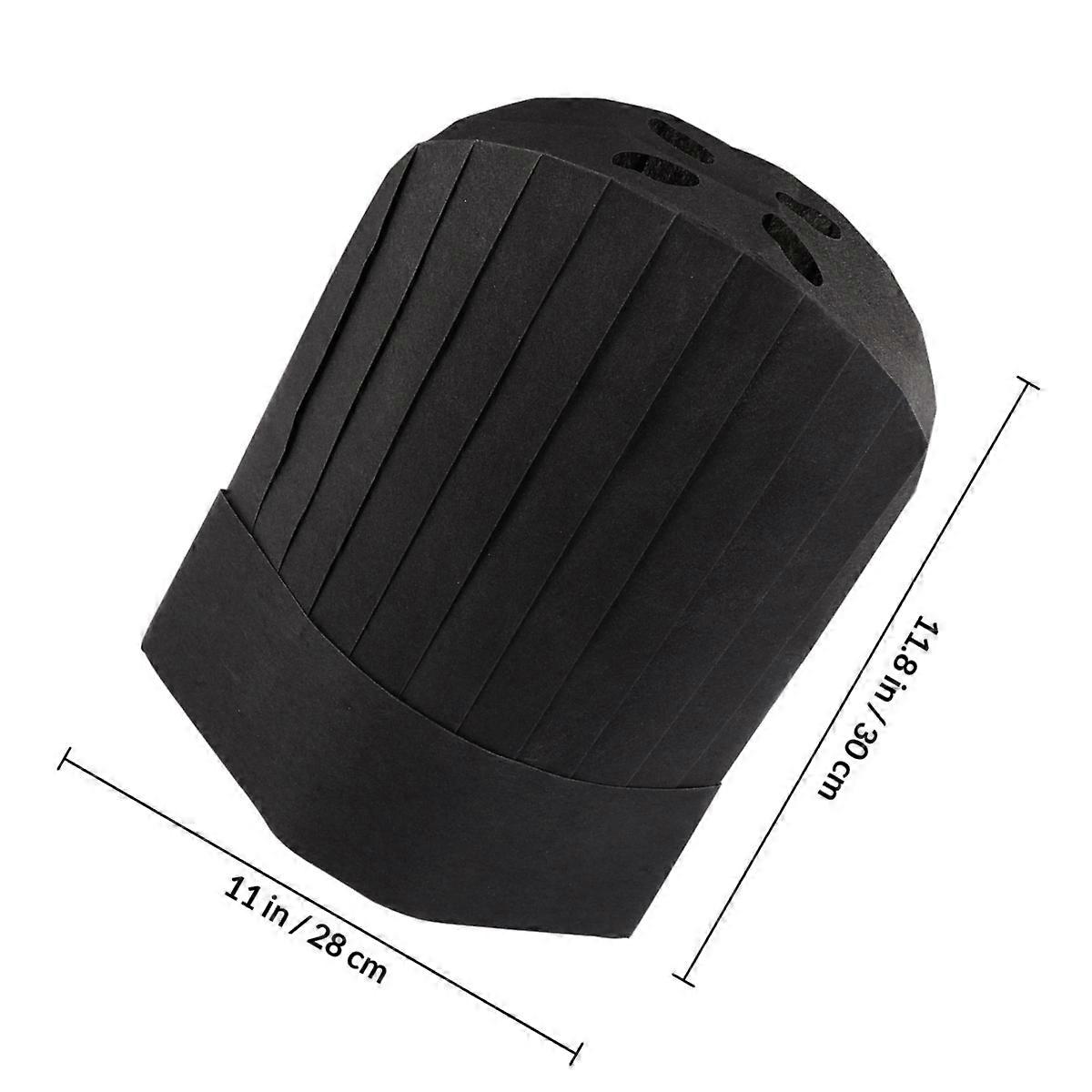 One-Off Disposable Chef Hat Kitchen Working 20Pcs for Daily Use