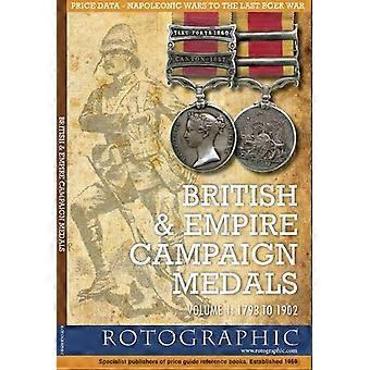 Britse en rijk campagne medailles: V. 1:1793 tot 1902