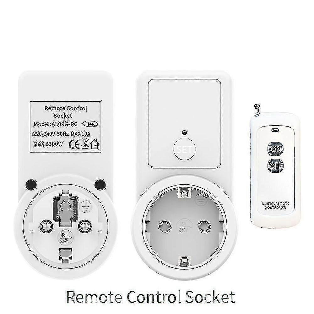 1-5pcs Remote Controlled Sockets