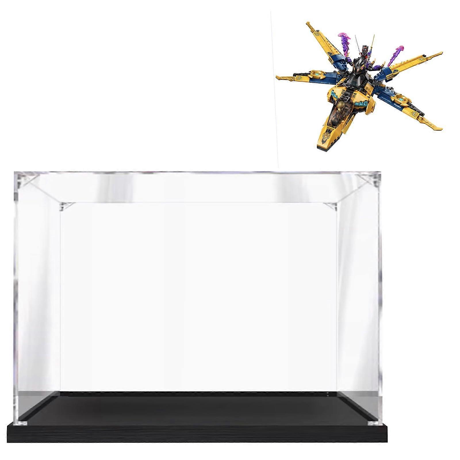 Acrylic Display Case for  71833 Model, Dustproof Clear Box with ImpactResistant Panels