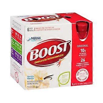 Boost Original, substitut de repas à la vanille, 237 ml / paquet de 6 (boîte de 4)