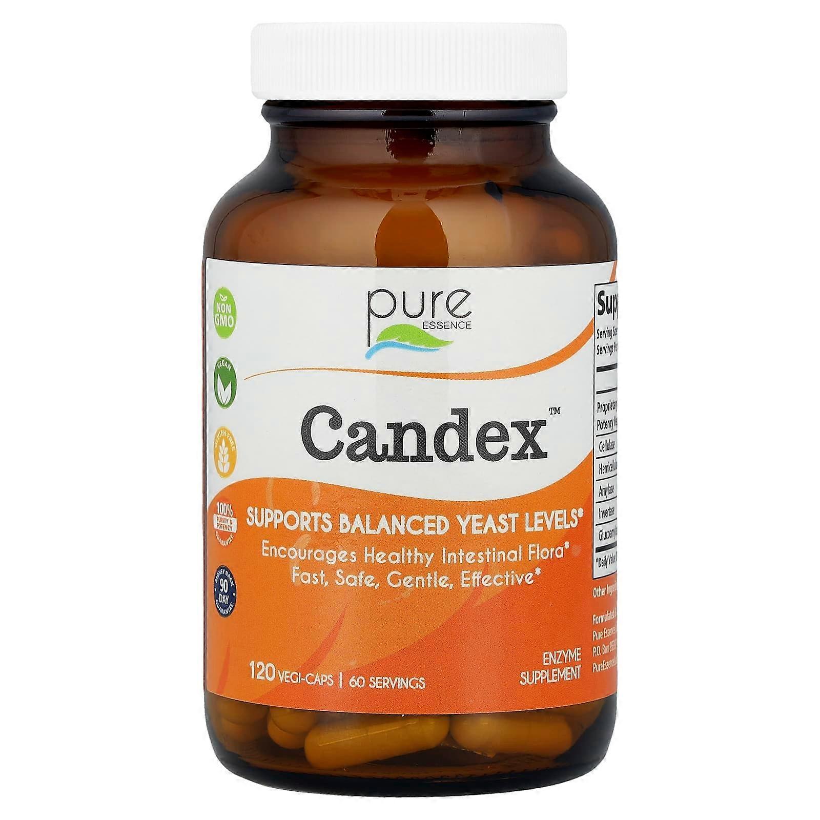 Pure Essence, Candex, 120 Vegi-Caps