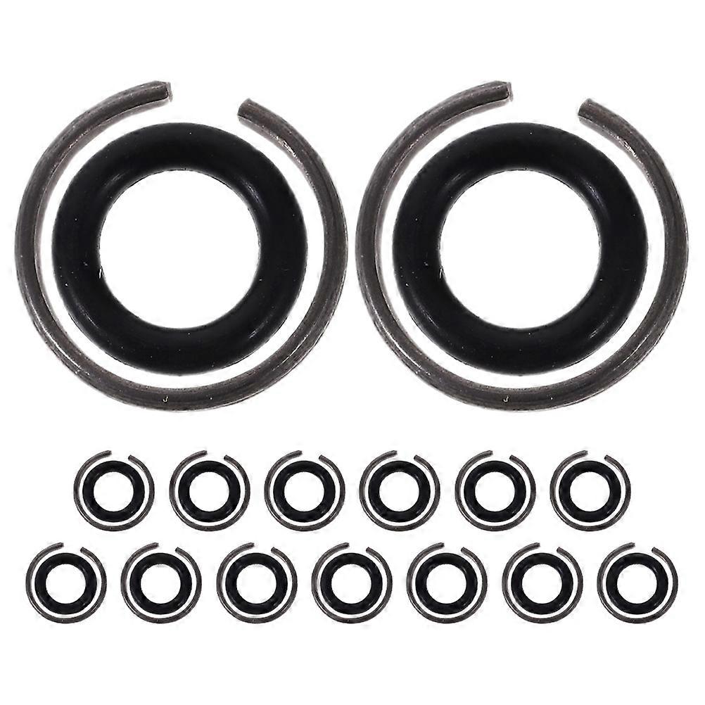 Impact Retaining Rings Durable O-Ring High-Torque Applications Iron 15Sets
