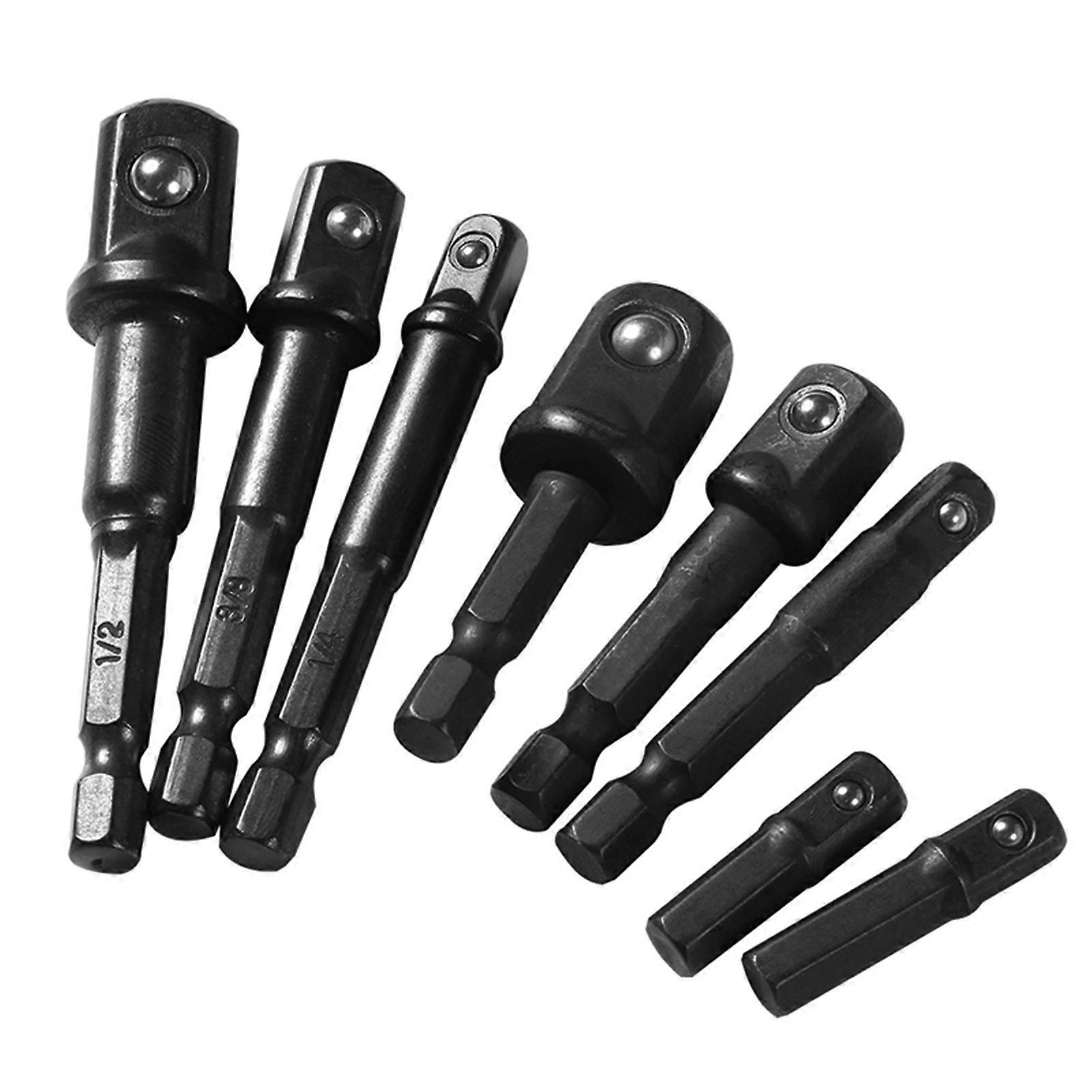 24PCS Impact Extension & Socket Adapter H-ex Shank Drill Extension Bit Socket Set Kit Portable