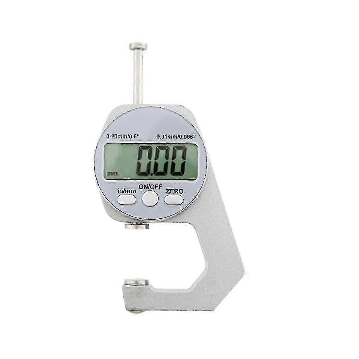 Digital Display Thickness Gauge Electronic LCD Micrometer