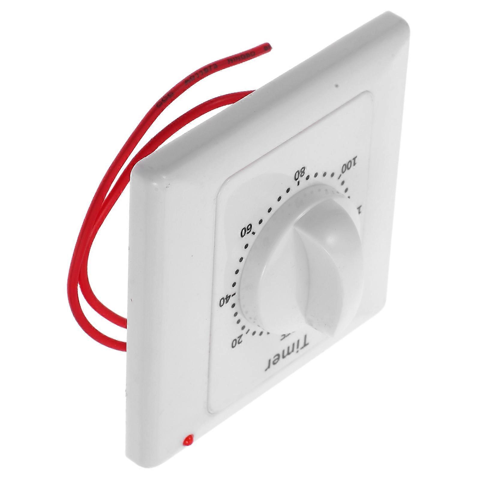 Indoor Timer Outlet Light Switch Timer Indoor Electrical Devices Countdown Timer 8.60X8.60X4.00CM 1Set