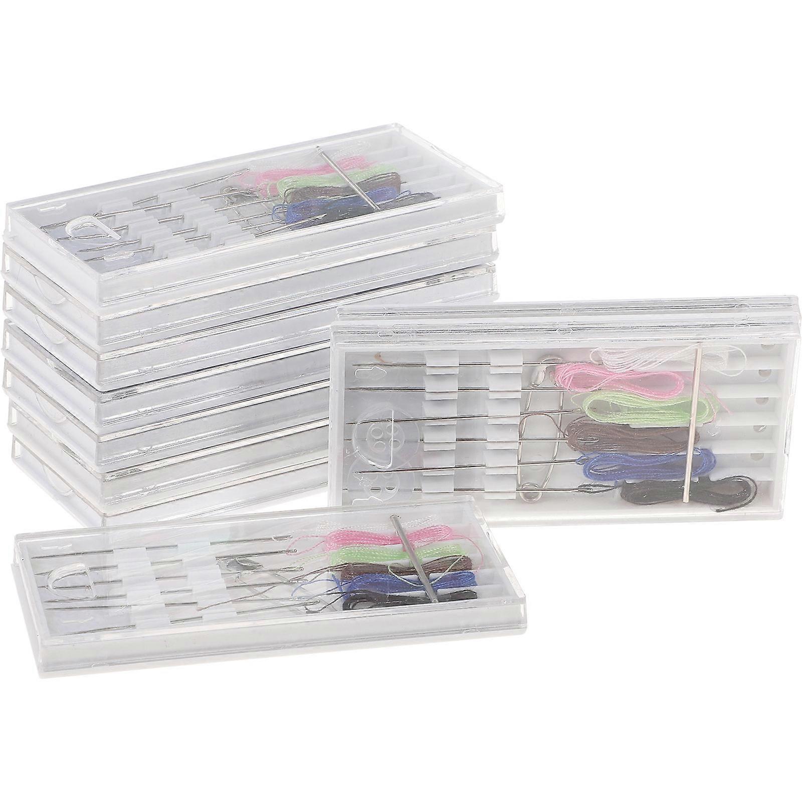 10Packs Sewing Needle Kit for Sewing Work Portable Thread Tools
