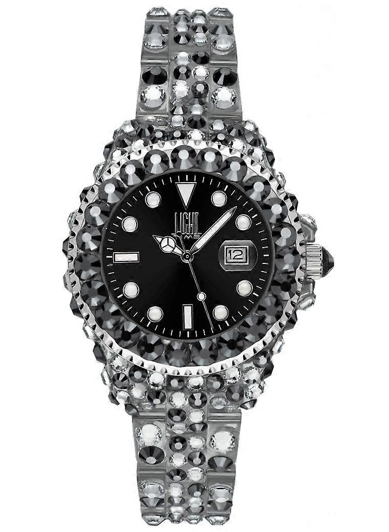 LIGHT TIME MEDITERRANEO - Full Strass / Black