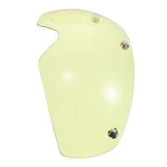 Helm Magnetische bril: Magnetische bril voor fiets Afneembaar vizier Fiets Verwijderbaar zonnescherm voor fietshelmen Lichtgeel
