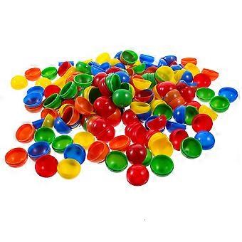 100pcs 3.2cm Lottery Balls Colorful Balls Table Tennis Ball Party Game Ball Prop (Assorted Color)