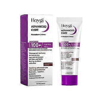 1-3x Sonnencreme SPF 100+, ultraleichte UV-Schutz-Sonnencreme für das Gesicht, Sonnencreme für Gesicht und Körper mit Breitband-UV-Schutz
