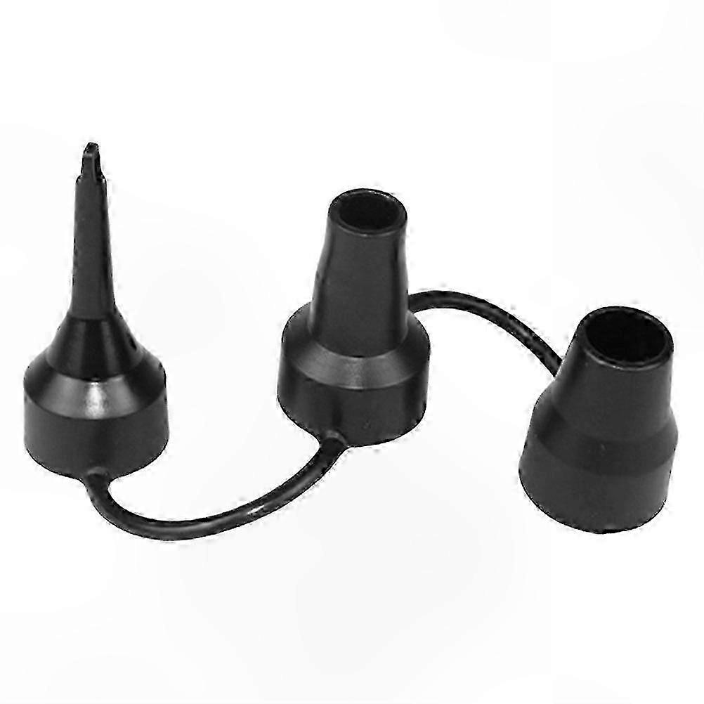 Universal Air Pump Nozzle Head - Plastic Adapter for Inflatable Beds & Pumps