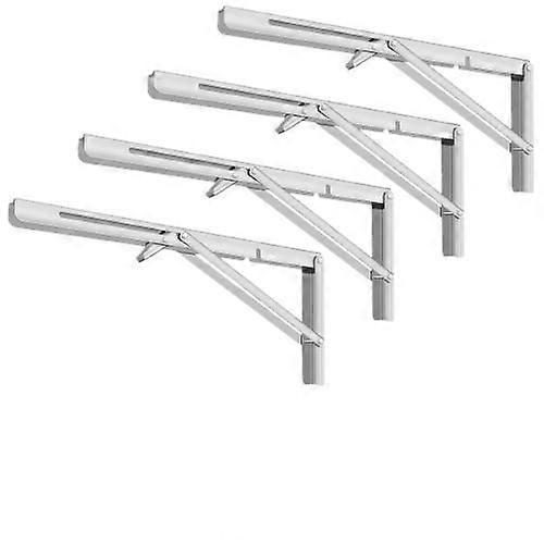 4 Pcs Wall Mounted Triangle Bracket