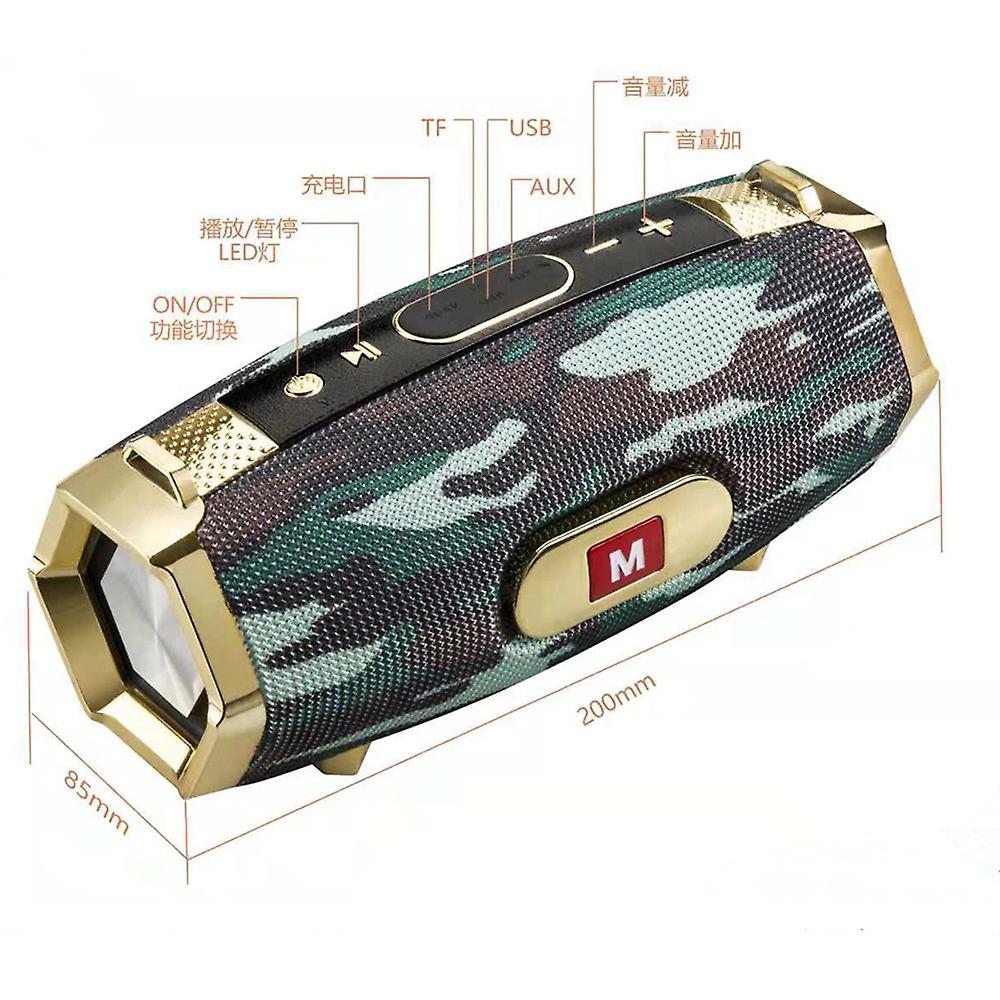 New Wireless Portable Outdoor Bluetooth Speaker Mobile Phone Computer Subwoofer Intelligent Mini Sound M229