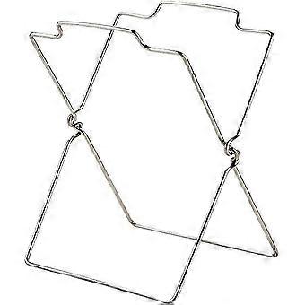 Foldable Stainless Steel Garbage Bag Rack Kitchen Garbage Bag Holder Rag Towel Rack