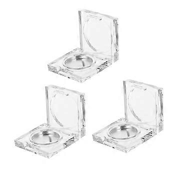 Refillable Makeup Palette with 6 Square Trays for Travel Friendly Blusher and Eyeshadow Storage