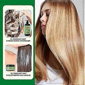KRMESIC Rosemary Mint Hair Set - Shampoo, Conditioner, Masque, Oil 4 in 1 System