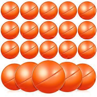 125 bolas de lotería, bolas de rifa, bolas redondas de plástico huecas que se abren, accesorios de juego.