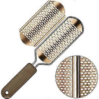 Foot File, Professional Foot File Exfoliation Dead Skin Callus Remover, Stainless Steel Foot Repair Pedicure Foot Rasp Tools