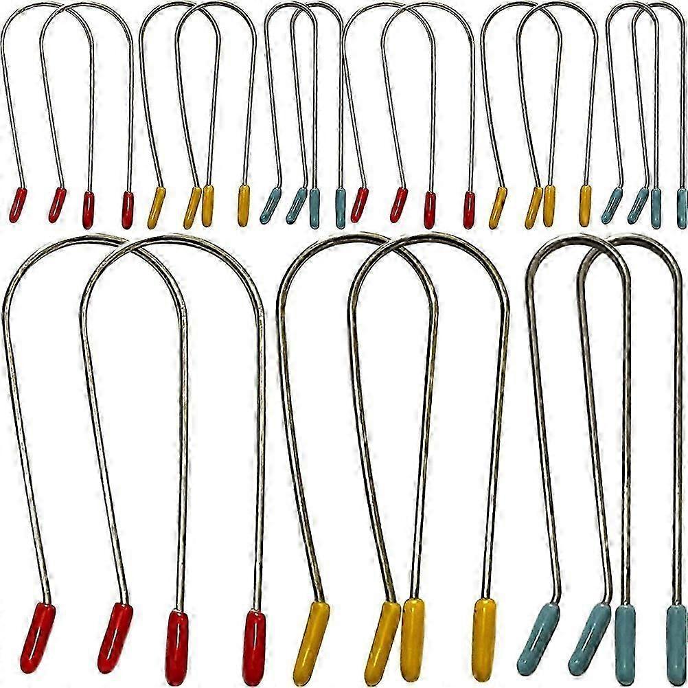 Replacement Hot Roller Clips Set, 24Pcs, for Salon Use