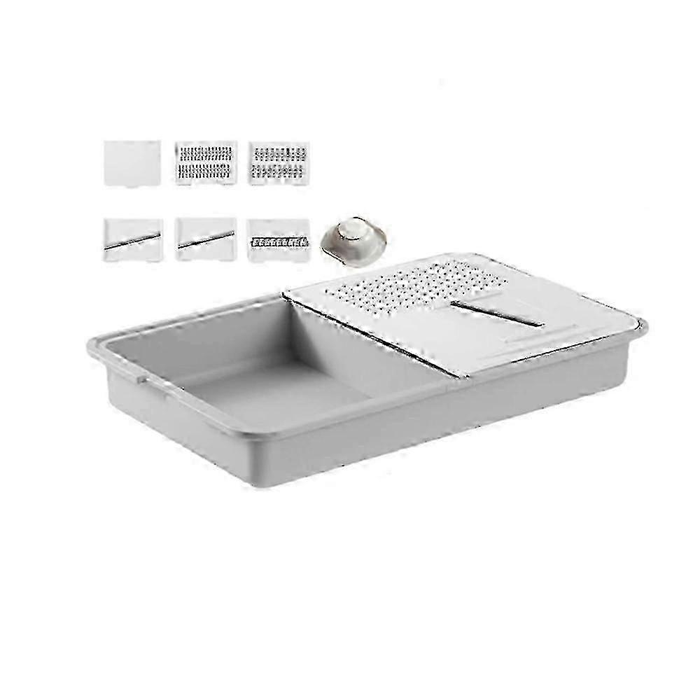 Multi-Functional Grater & Drainer Cutting Board fiuling,x