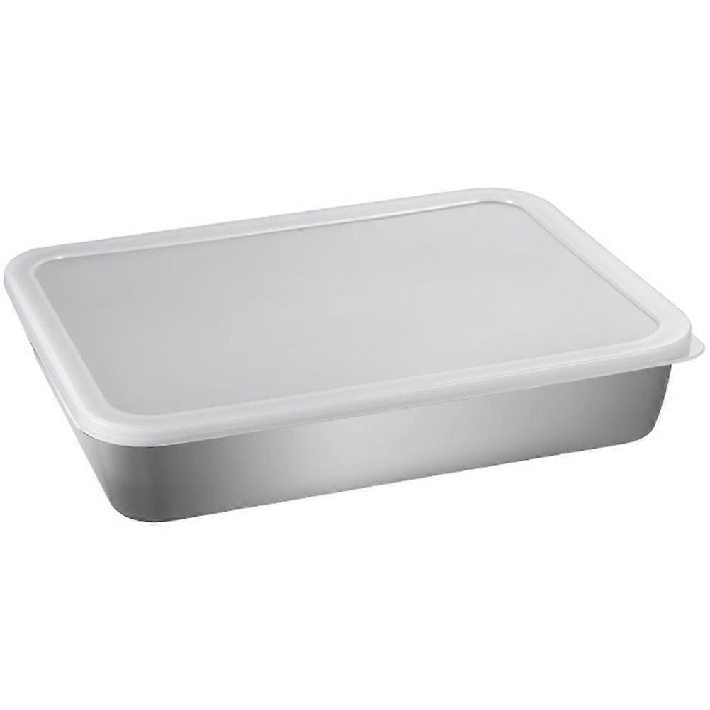 Multi-Function Stainless Steel Kitchen Tray for Storage Use 1Set