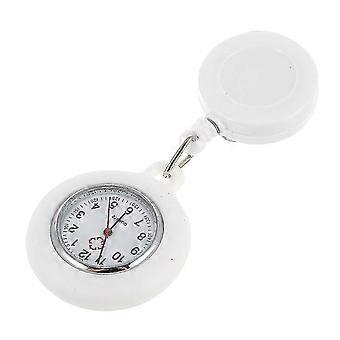 Unisex Nurse Horloges Nursing Watch Hand Clip-on Intrekbaar Zakhorloge