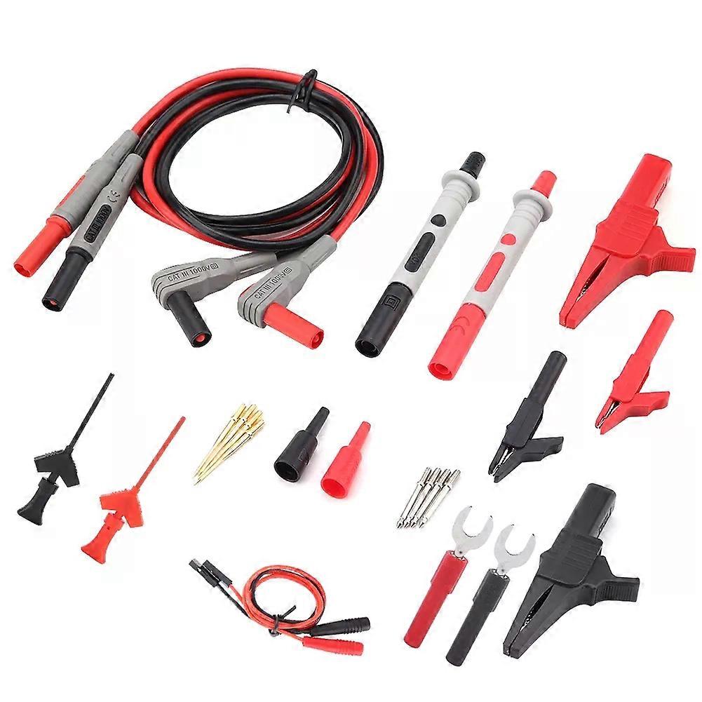 Multimeter Cable Stackable Superfine Needle Tip ABS Test  for Fluke Digital multimeter Test Leads Digital Multimeter Fluke