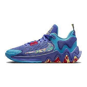 Nike Giannis Immortality 2 Giannis Slip Resistant Cushioning Abrasion Resistant Low top Basketball Shoes Blue Unisex DQ1943-400