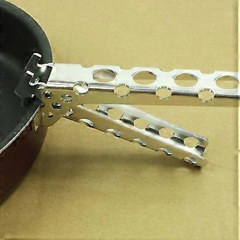 Camping Pot Gripper Handle for Outdoor Cooking with Hot Clip Tool
