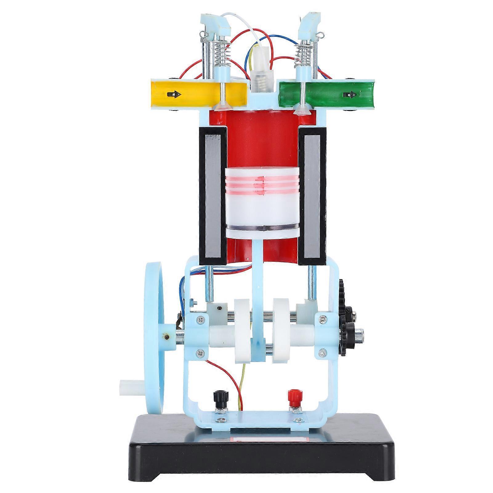 Gasoline Engine Model 4-Stroke Physical Experiment Teaching Demonstrator, Working Principle Educational Science Kit jdd
