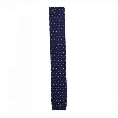 Twisted Tailor Mens Spotted Knitted Tie