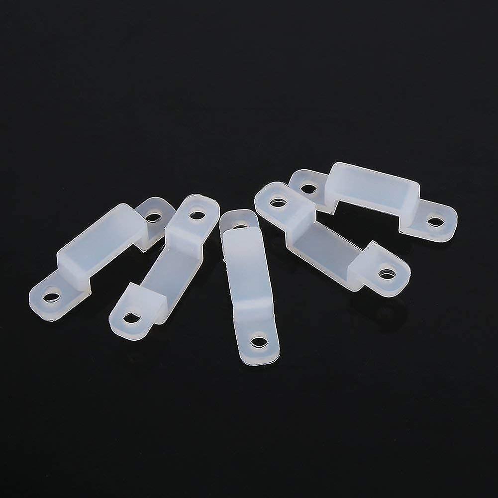 Light Bar Mounting Bracket Clip Silicone Fixing Clip Led Light Bar 100pcs(12mm)