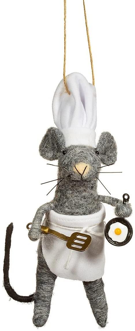 Sass & Belle Chef Mouse Christmas Tree Decoration