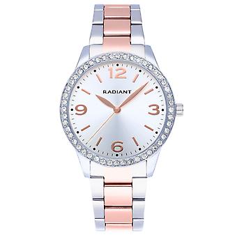 Radiant Feline Quartz Analog Women's Watch with Stainless Steel Bracelet RA579204