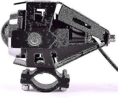 2 X Motorcycle Front Headlight Waterproof U5 Led Motorcycle Headlight Fog Light