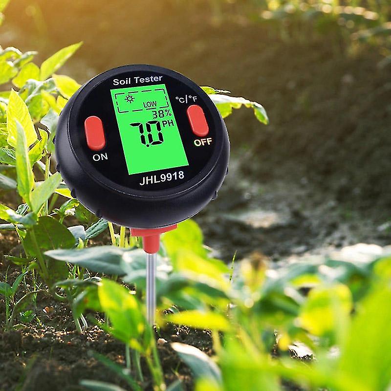 Soil Moisture Meter, 4in1 Soil Ph Tester, Soil Moisture/light