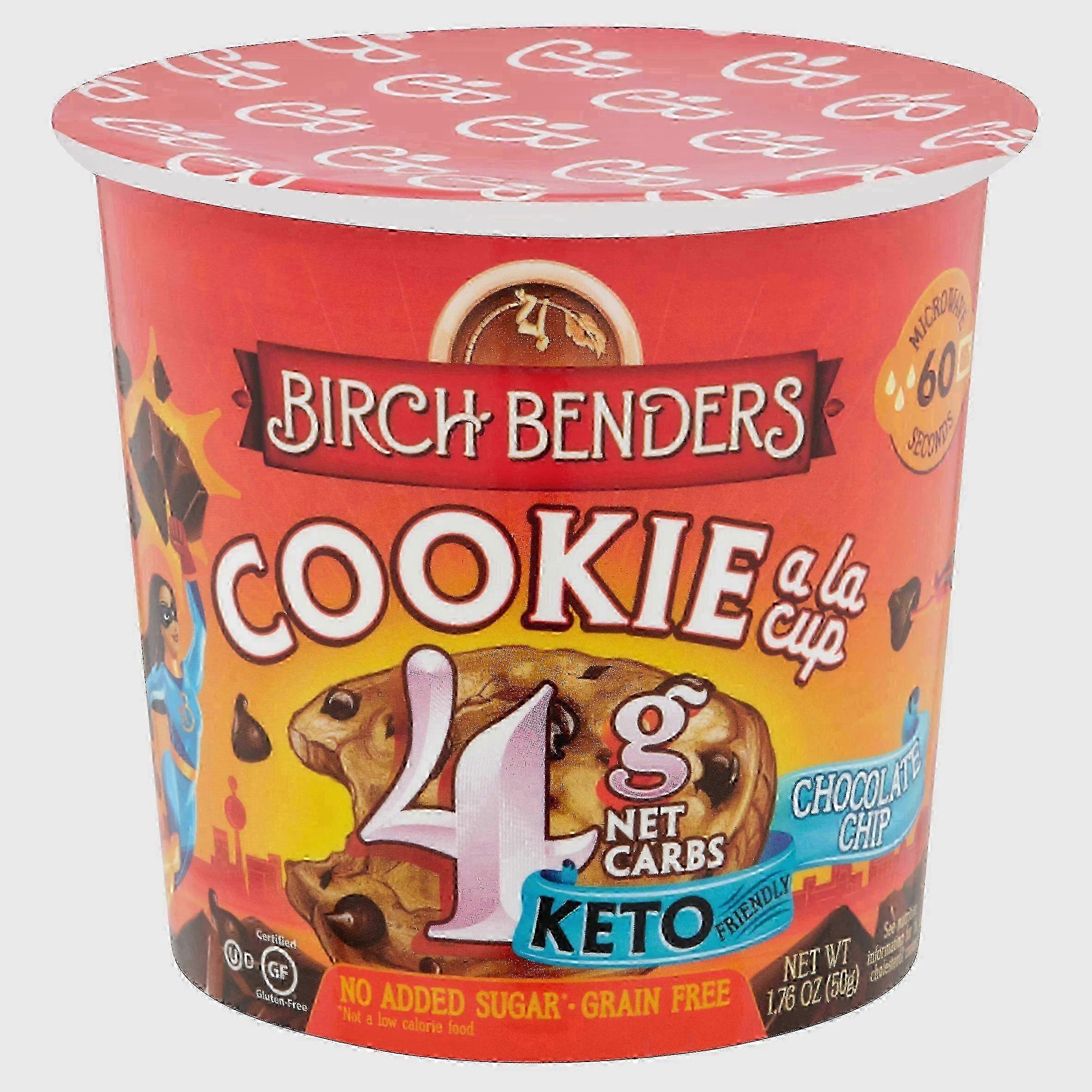 Birch Benders Cookie A La Cup, Chocolate Chip, 1.76 Oz