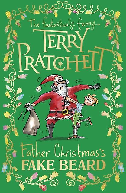 Father Christmass Fake Beard by Terry Pratchett Paperback Book
