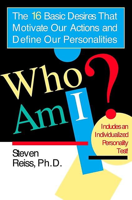 Who Am I by Steven Reiss Paperback Book