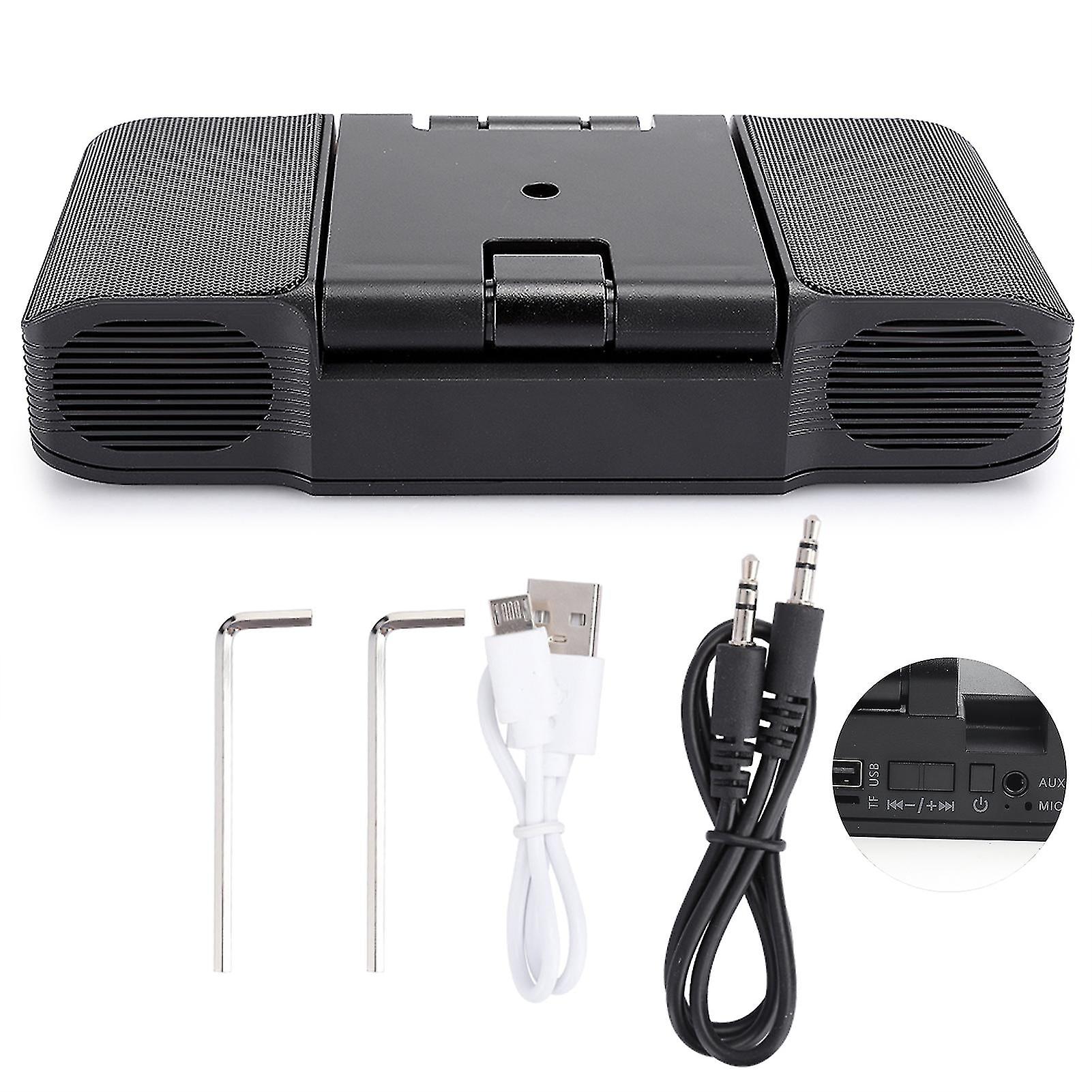 3 In 1 Wireless Bluetooth Speaker Stereo Phone Tablet <span Black