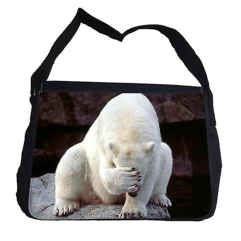 Saco de urso polar com saco de ombro da cinta do ombro