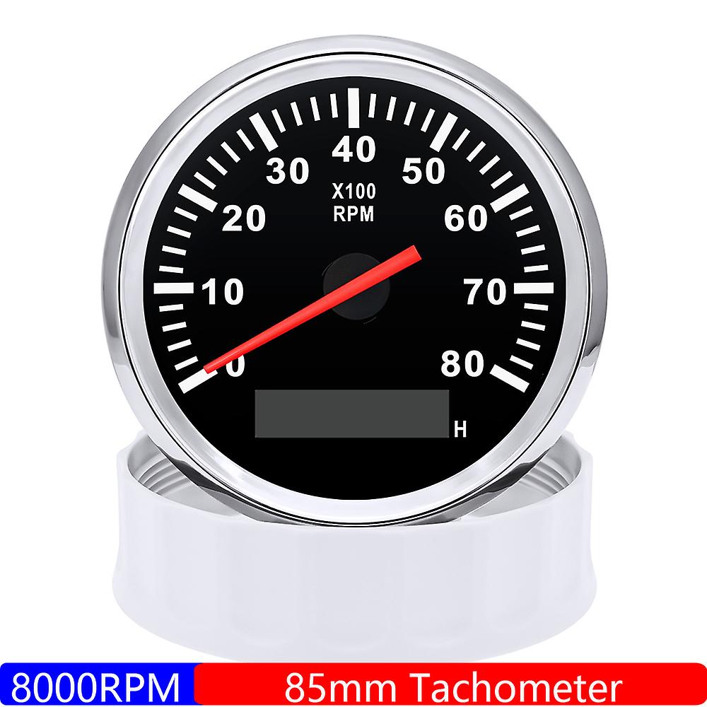 85mm Diesel Tachometer Kit 0-3000RPM With Tacho Adapter & Signal Sensor By ARTILAURA