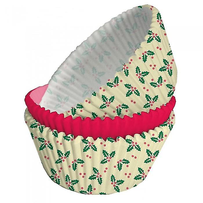 Creative Converting Holly Muffin and Cupcake Cases (Pack of 75)